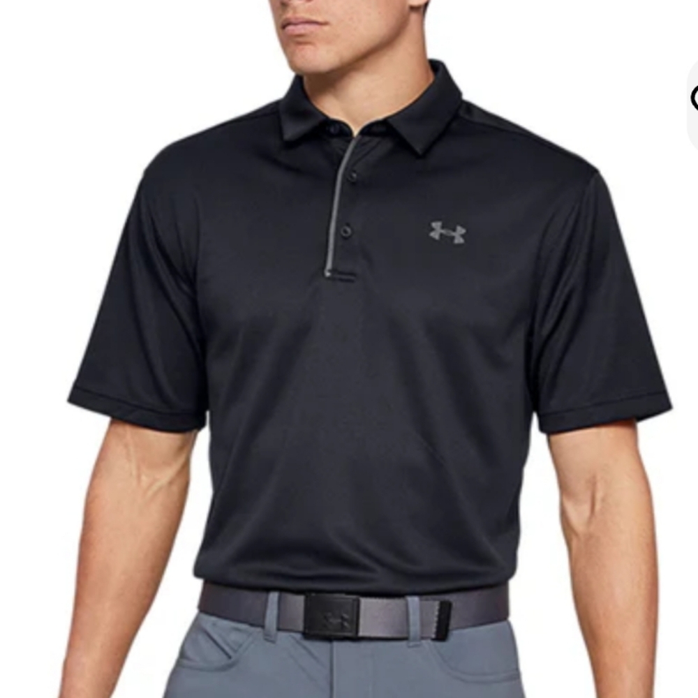 Mens Under Armour XXL heat gear polo